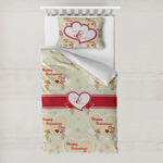 Mouse Love Toddler Bedding w/ Couple's Names