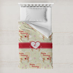 Mouse Love Toddler Duvet Cover w/ Couple's Names