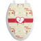 Mouse Love Toilet Seat Decal - Elongated (Personalized)