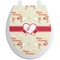 Mouse Love Toilet Seat Decal (Personalized)