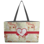 Mouse Love Beach Totes Bag - w/ Black Handles (Personalized)
