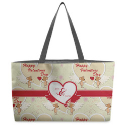 Mouse Love Beach Totes Bag - w/ Black Handles (Personalized)