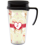 Mouse Love Acrylic Travel Mug with Handle (Personalized)