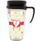 Mouse Love Travel Mug with Black Handle - Front