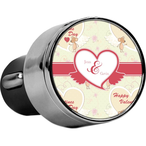 Custom Mouse Love USB Car Charger (Personalized)