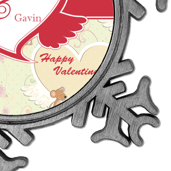 Mouse Love Vintage Snowflake - Detail