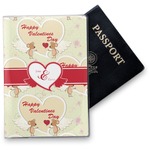 Mouse Love Vinyl Passport Holder (Personalized)