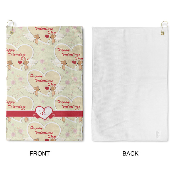 Mouse Love Waffle Weave Golf Towel - Approval