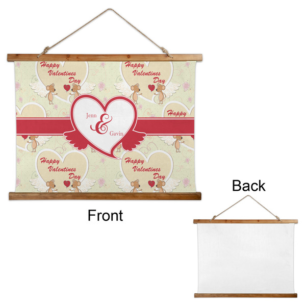 Mouse Love Wall Hanging Tapestry - Landscape - APPROVAL