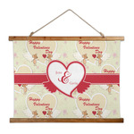 Mouse Love Wall Hanging Tapestry - Wide (Personalized)