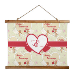 Mouse Love Wall Hanging Tapestry - Wide (Personalized)