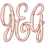 Mouse Love Monogram Decal - Medium (Personalized)