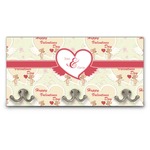 Mouse Love Wall Mounted Coat Rack (Personalized)