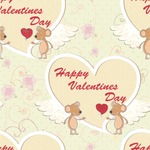 Mouse Love Wallpaper & Surface Covering (Water Activated 24"x 24" Sample)