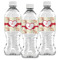 Mouse Love Water Bottle Labels - Front View