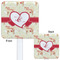 Mouse Love White Plastic Stir Stick - Double Sided - Approval