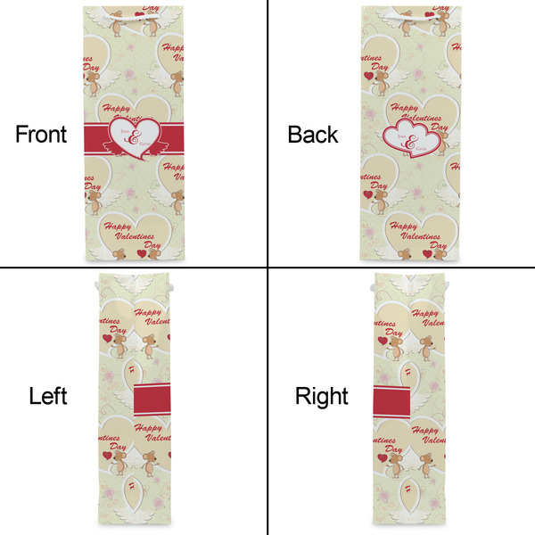 Mouse Love Wine Gift Bag - Matte - Approval