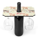 Mouse Love Wine Bottle & Glass Holder (Personalized)