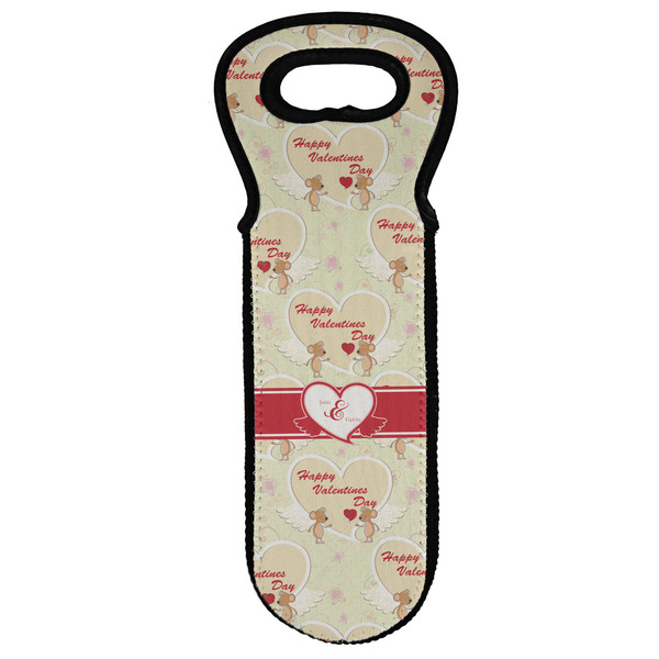 Custom Mouse Love Wine Tote Bag (Personalized)