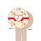 Mouse Love Wooden 4" Food Pick - Round - Single Sided - Front & Back