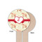 Mouse Love Wooden 6" Food Pick - Round - Single Sided - Front & Back