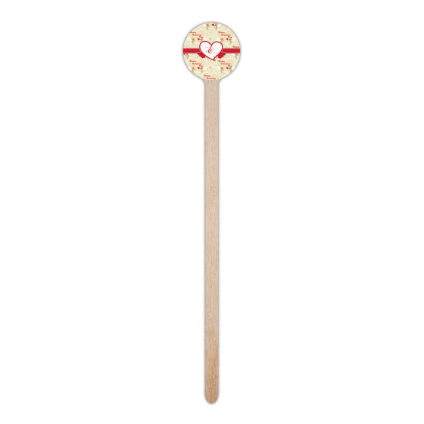 Mouse Love Wooden 6" Stir Stick - Round - Single Stick