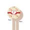 Mouse Love Wooden 7.5" Stir Stick - Round - Single Sided - Front & Back