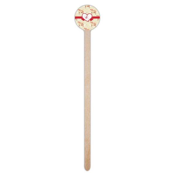 Mouse Love Wooden 7.5" Stir Stick - Round - Single Stick
