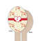 Mouse Love Wooden Food Pick - Oval - Single Sided - Front & Back
