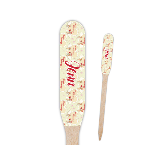 Custom Mouse Love Paddle Wooden Food Picks (Personalized)