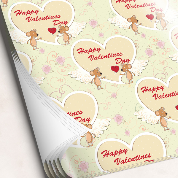 Custom Mouse Love Wrapping Paper Sheets