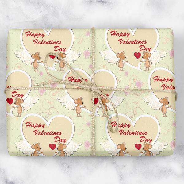 Custom Mouse Love Wrapping Paper
