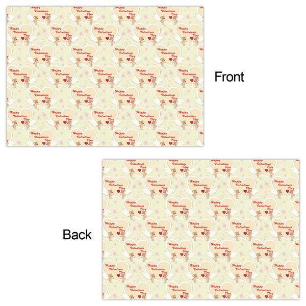Mouse Love Wrapping Paper Sheet - Double Sided - Front & Back