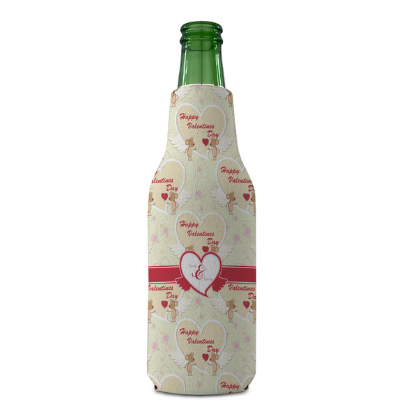 Mouse Love Zipper Bottle Cooler - FRONT (bottle)