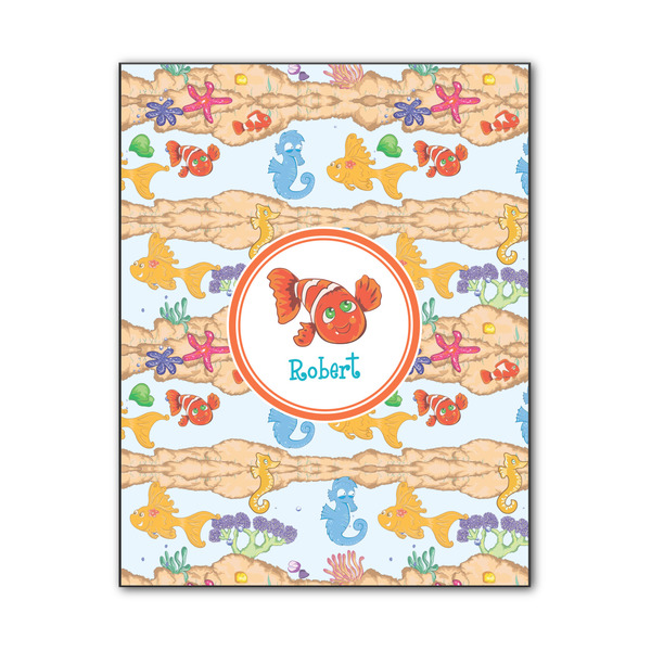 Custom Under the Sea Wood Print - 11x14 (Personalized)