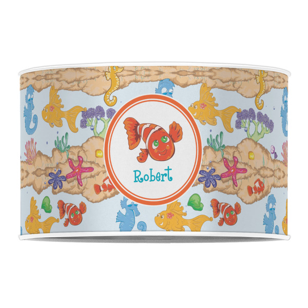 Under the Sea 12" Drum Lampshade - FRONT (Poly Film)