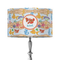 Under the Sea 12" Drum Lamp Shade - Fabric (Personalized)