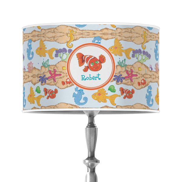 Custom Under the Sea 12" Drum Lamp Shade - Poly-film (Personalized)