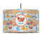 Under the Sea 12" Drum Pendant Lamp - Fabric (Personalized)