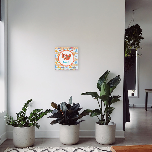 Under the Sea 12x12 - Canvas Print - In Context