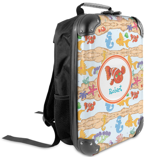 Custom Under the Sea Kids Hard Shell Backpack (Personalized)