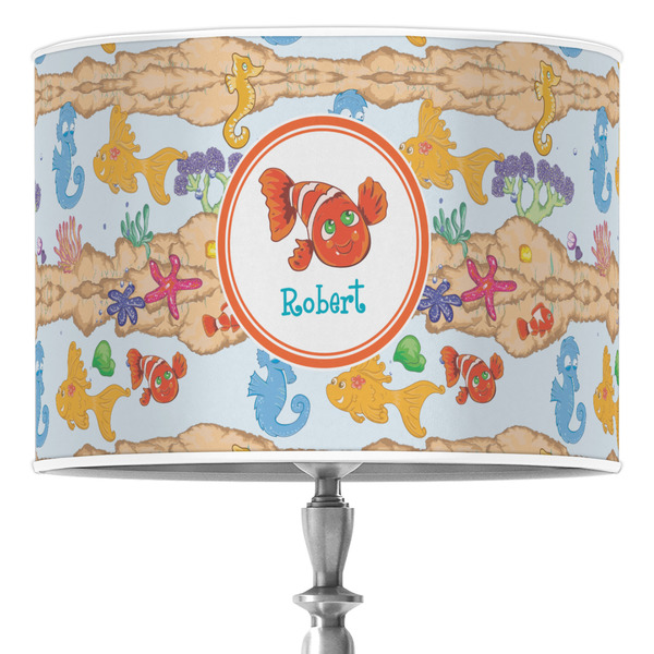 Custom Under the Sea 16" Drum Lamp Shade - Poly-film (Personalized)