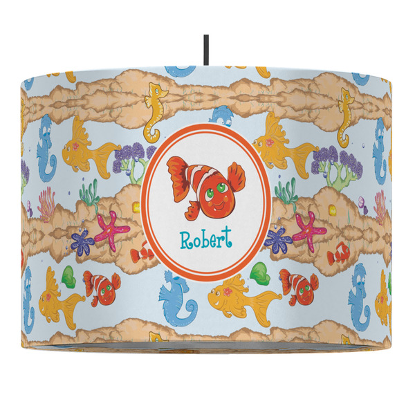 Custom Under the Sea Drum Pendant Lamp (Personalized)