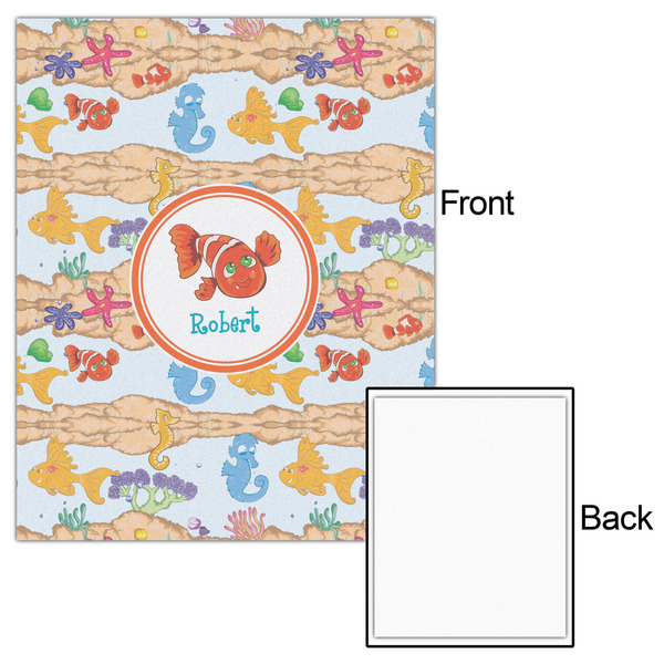 Under the Sea 16x20 - Matte Poster - Front & Back