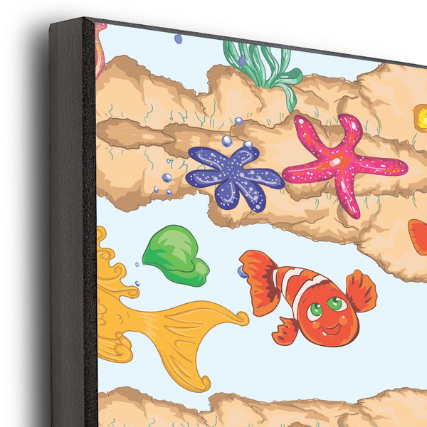 Under the Sea 16x20 Wood Print - Closeup