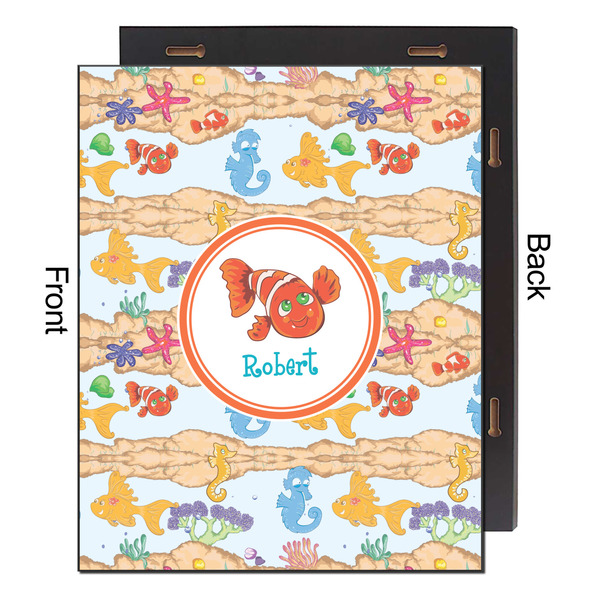 Under the Sea 16x20 Wood Print - Front & Back View