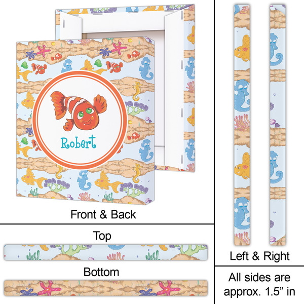 Under the Sea 20x24 - Canvas Print - Approval