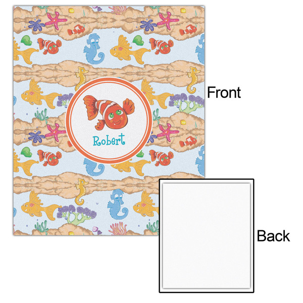 Under the Sea 20x24 - Matte Poster - Front & Back