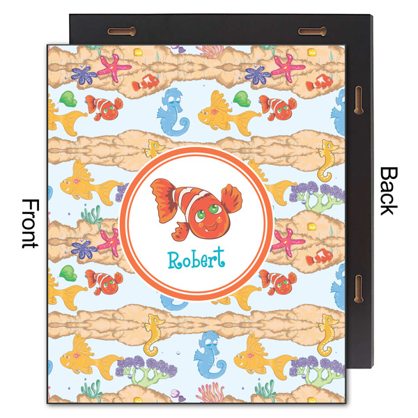 Under the Sea 20x24 Wood Print - Front & Back View