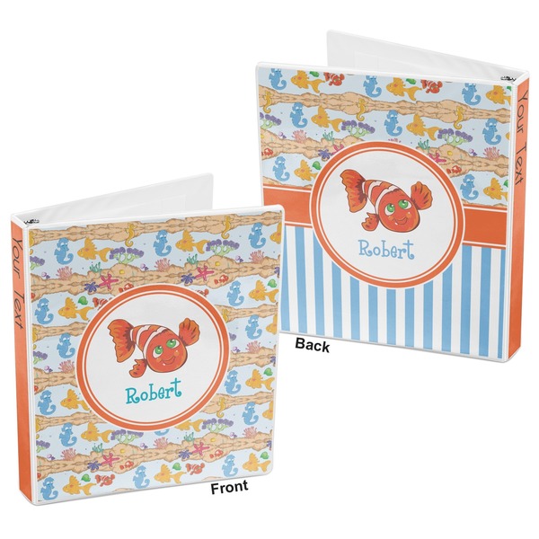 Under the Sea 3-Ring Binder Front and Back